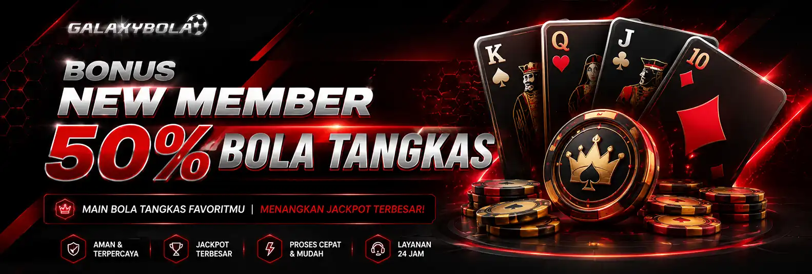 BONUS NEW MEMBER 50% BOLA TANGKAS