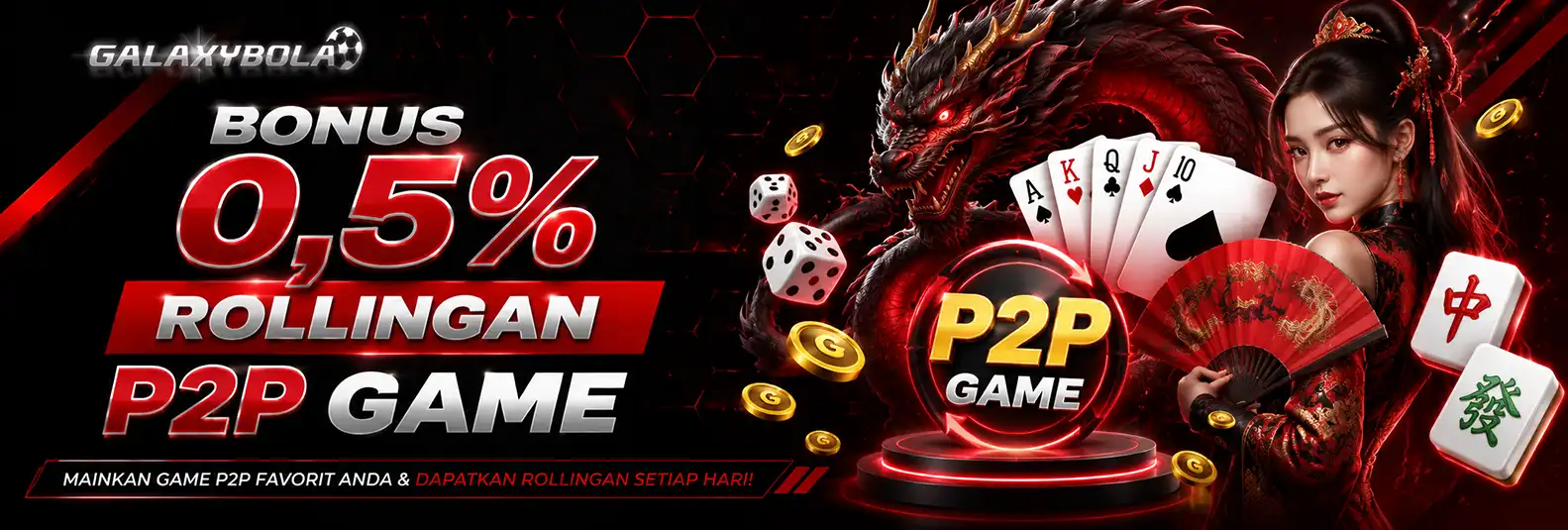 BONUS ROLLINGAN P2PGAME